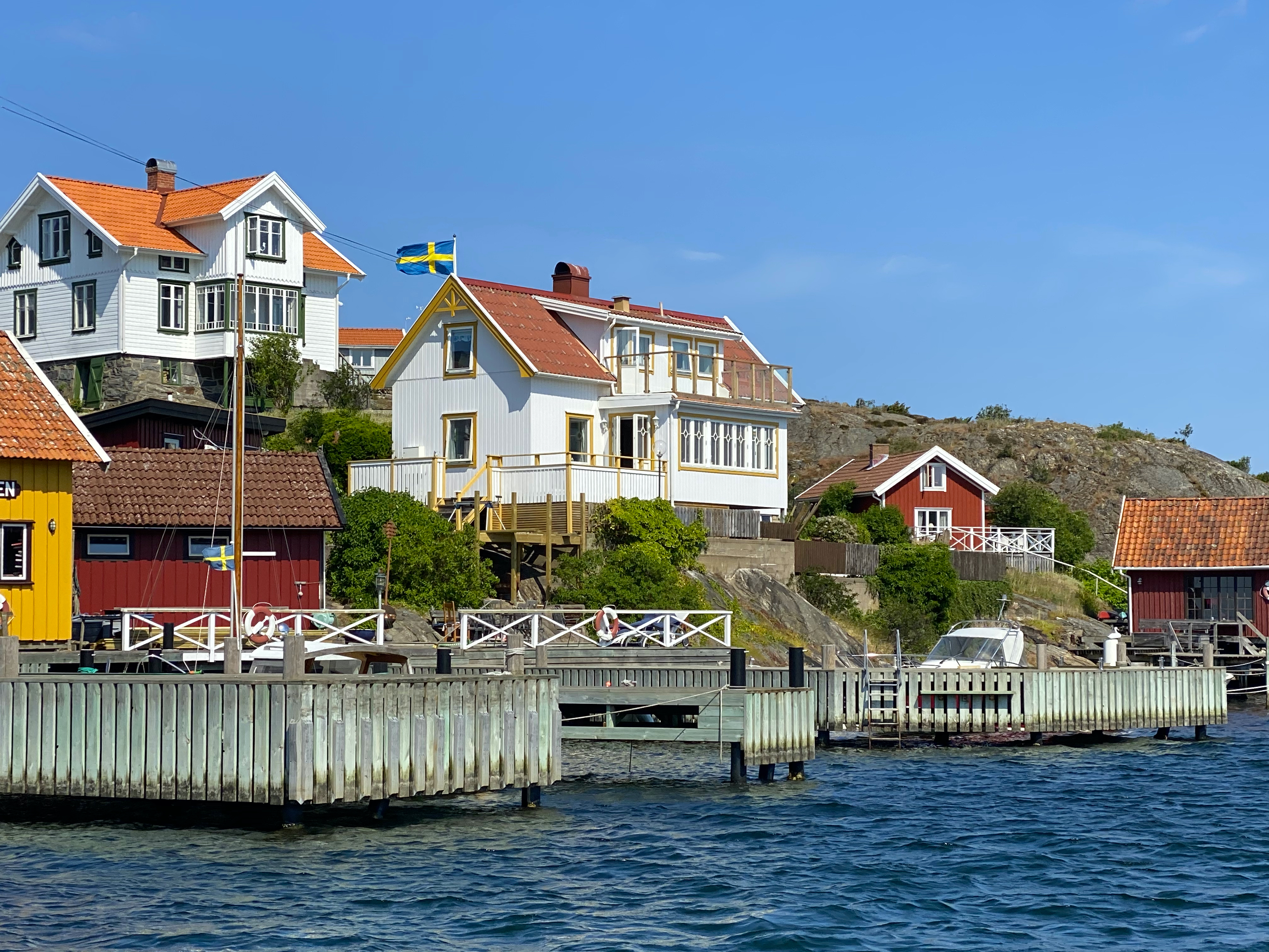 Exklusivpanelen vid havet på Härön