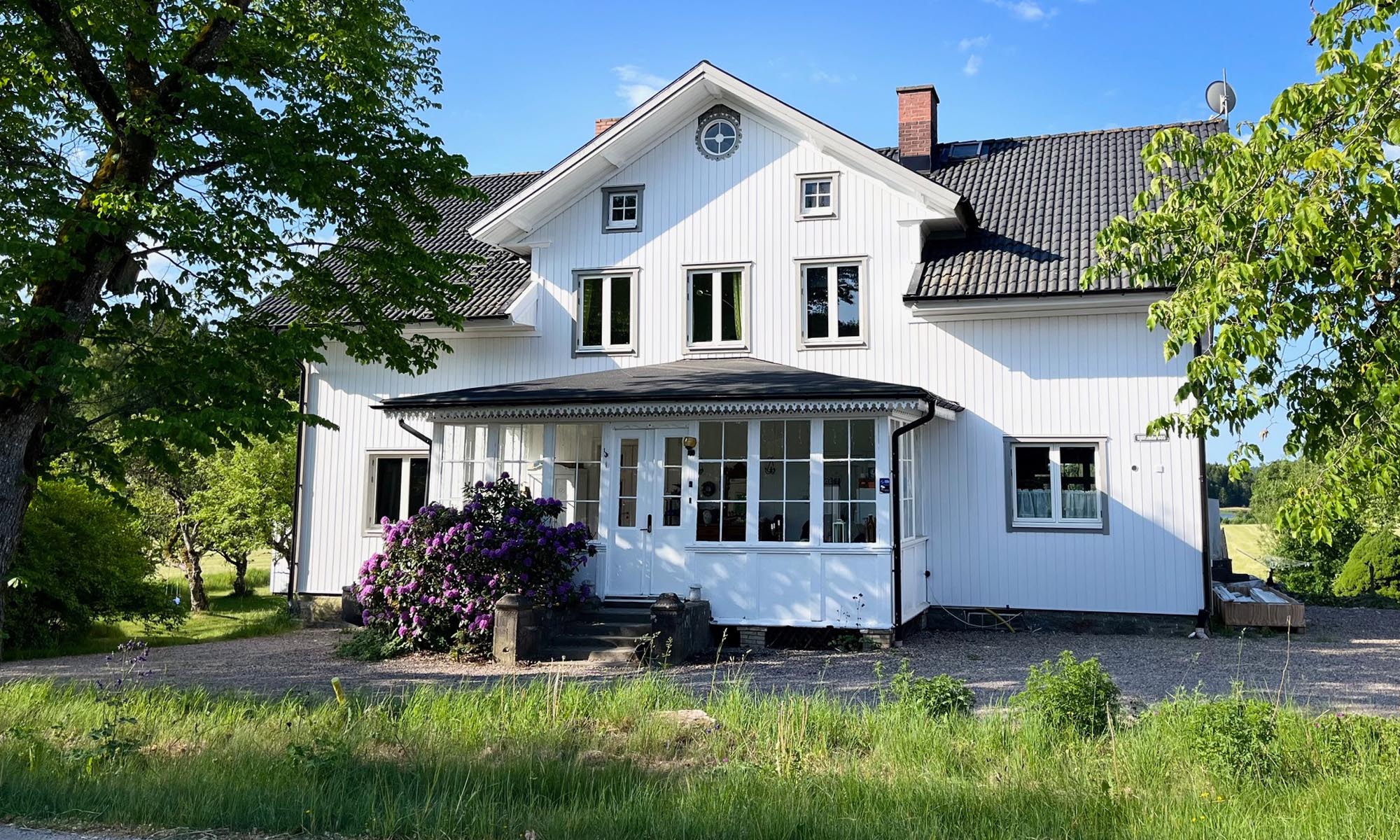 Exklusivpanelen på villa i Svanesund