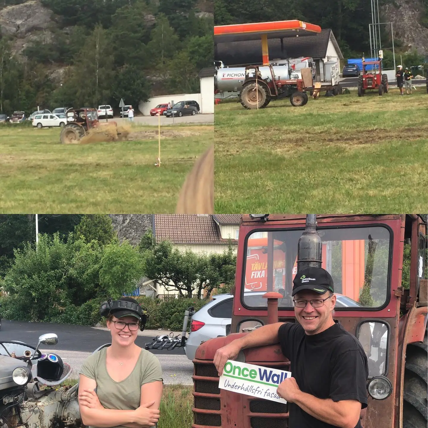 Traktorrace i Rotviksbro