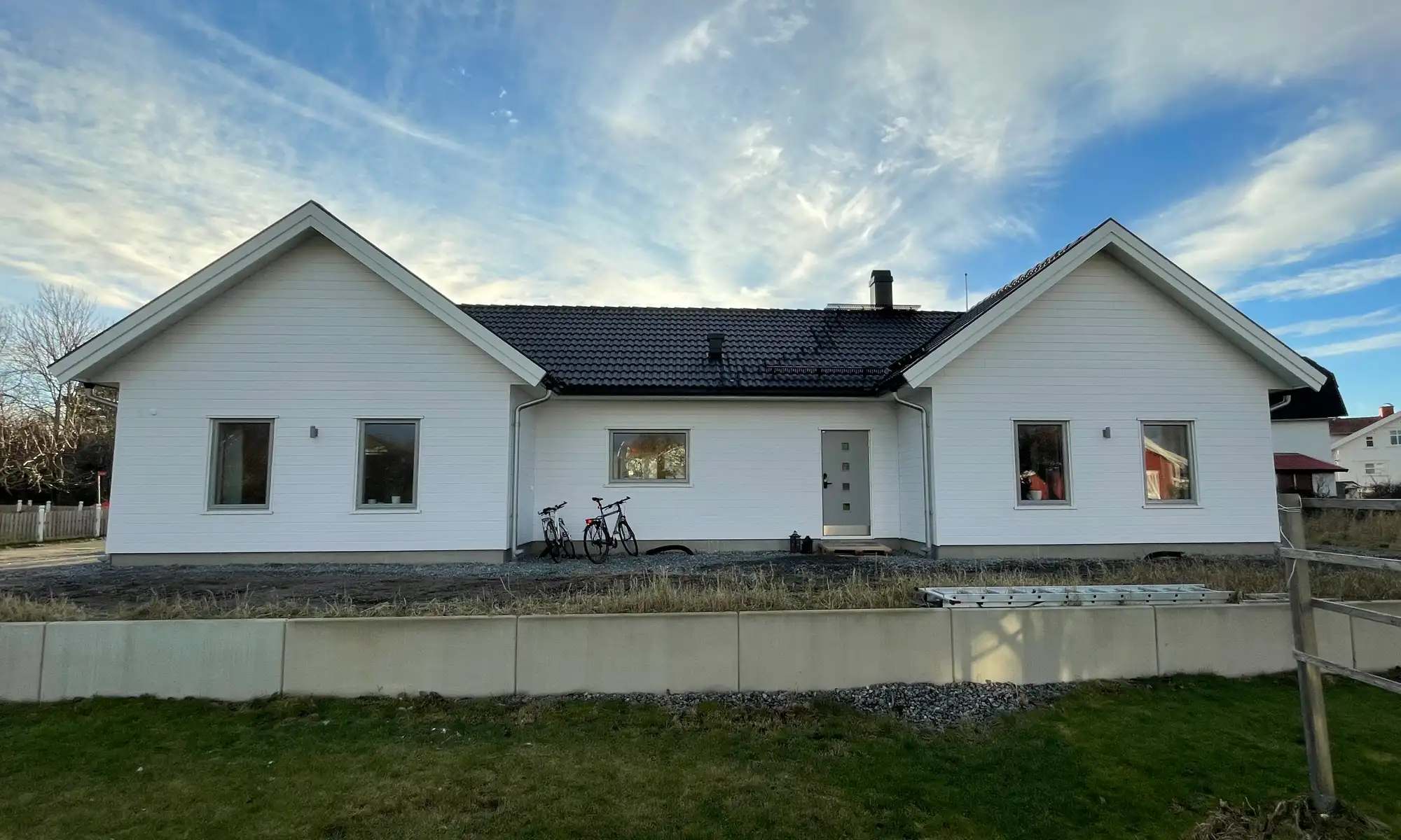 Fasadpanel liggande