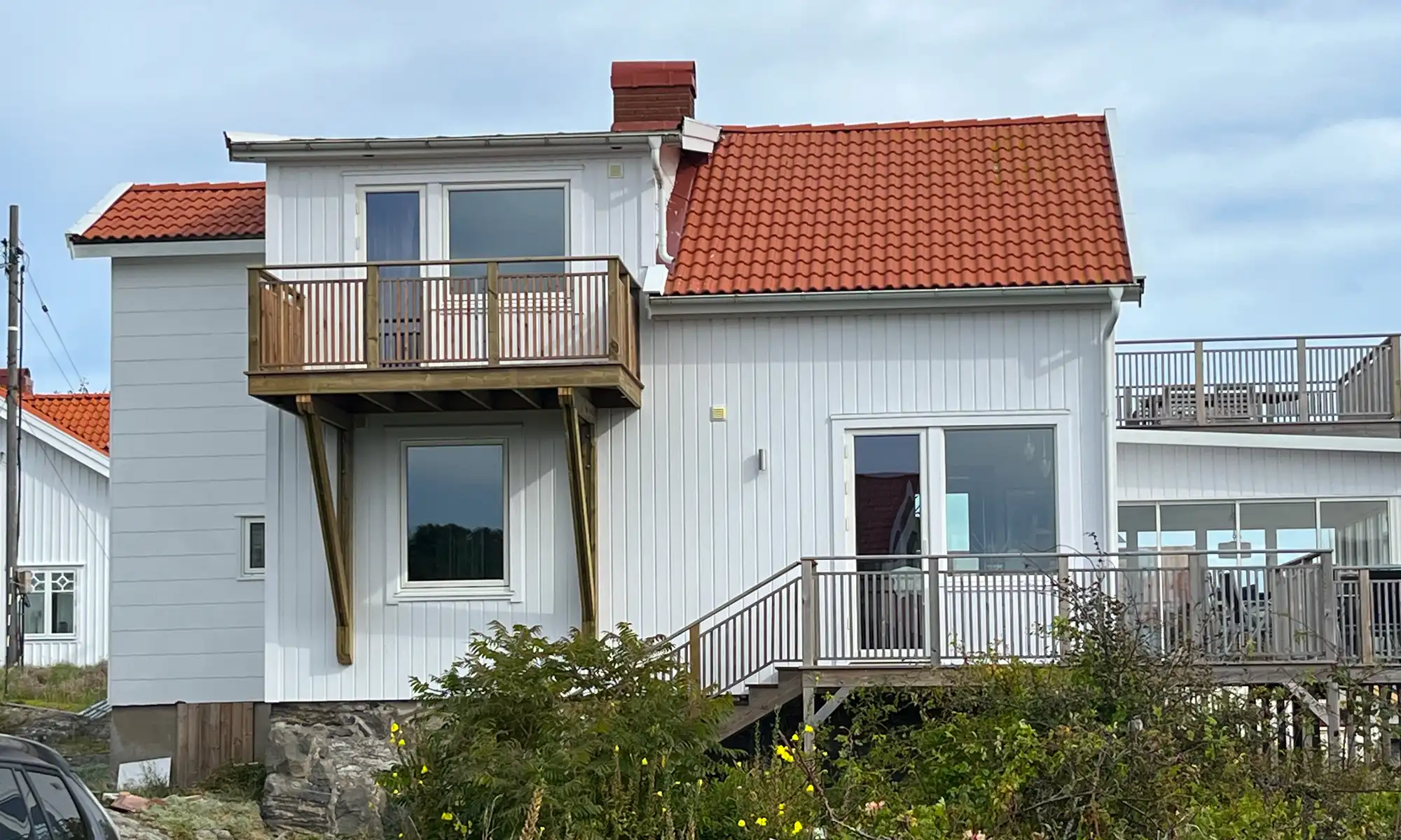 Stående Fasad på Hyppeln