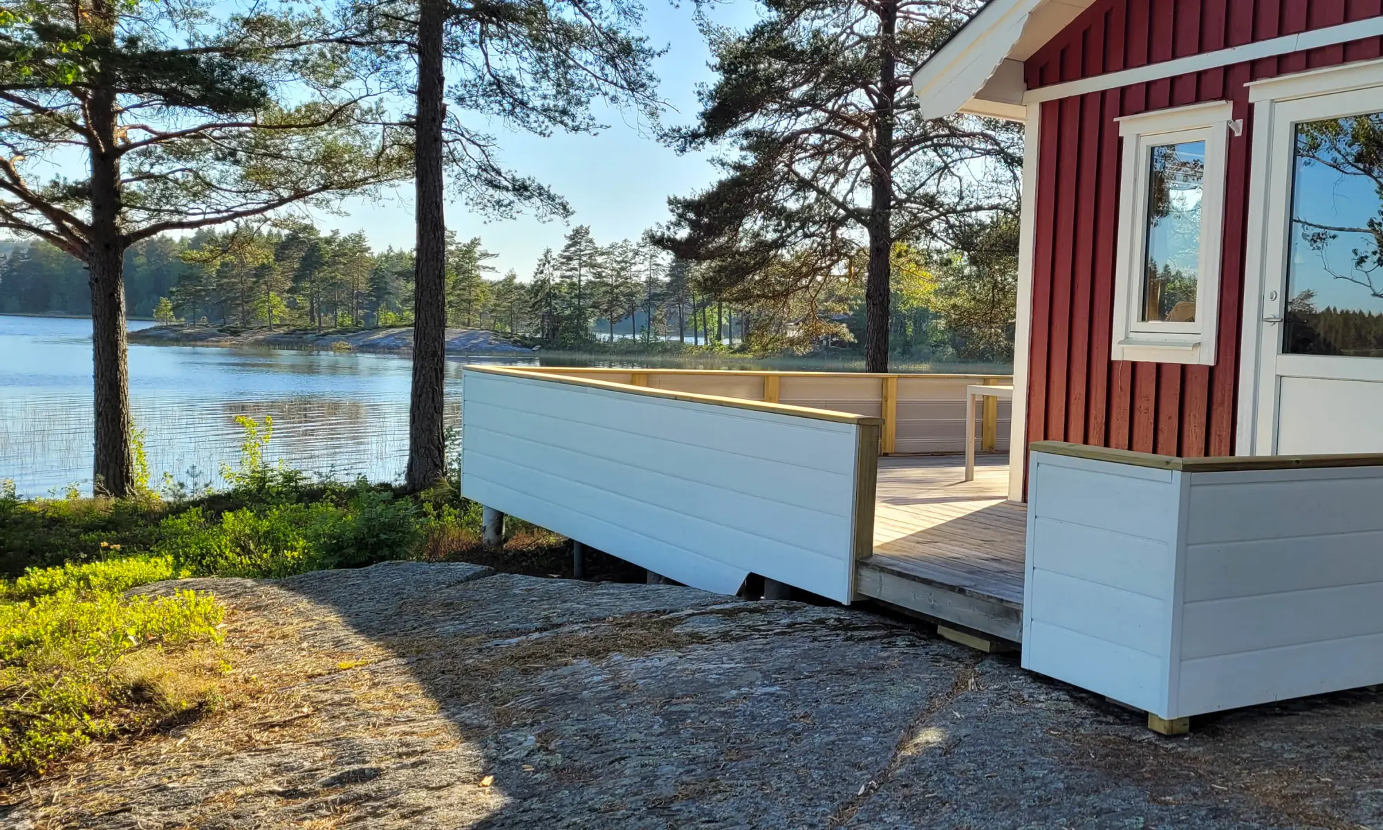 Fasad vid vatten