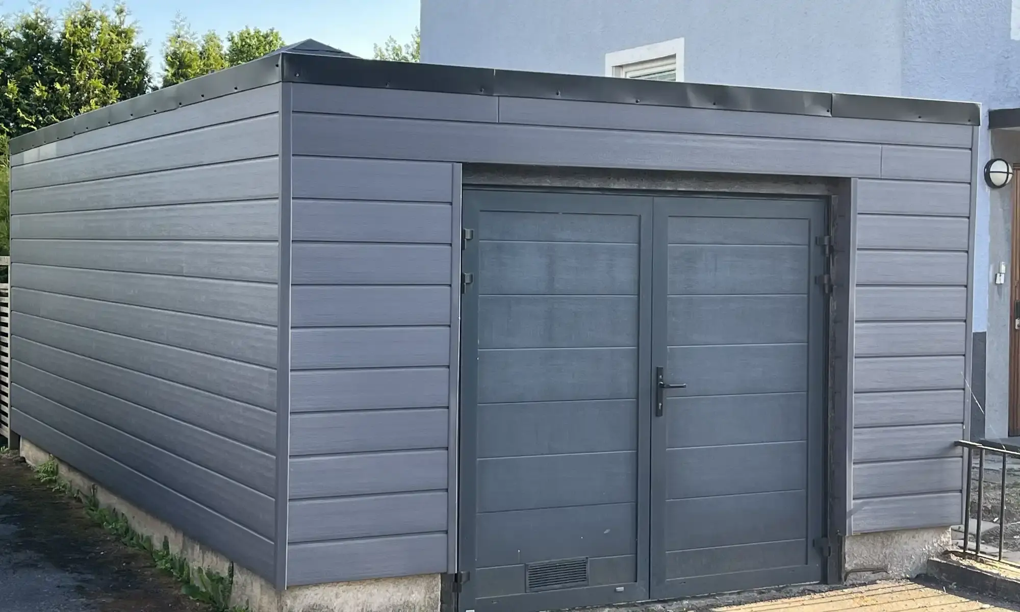 Friliggande garage