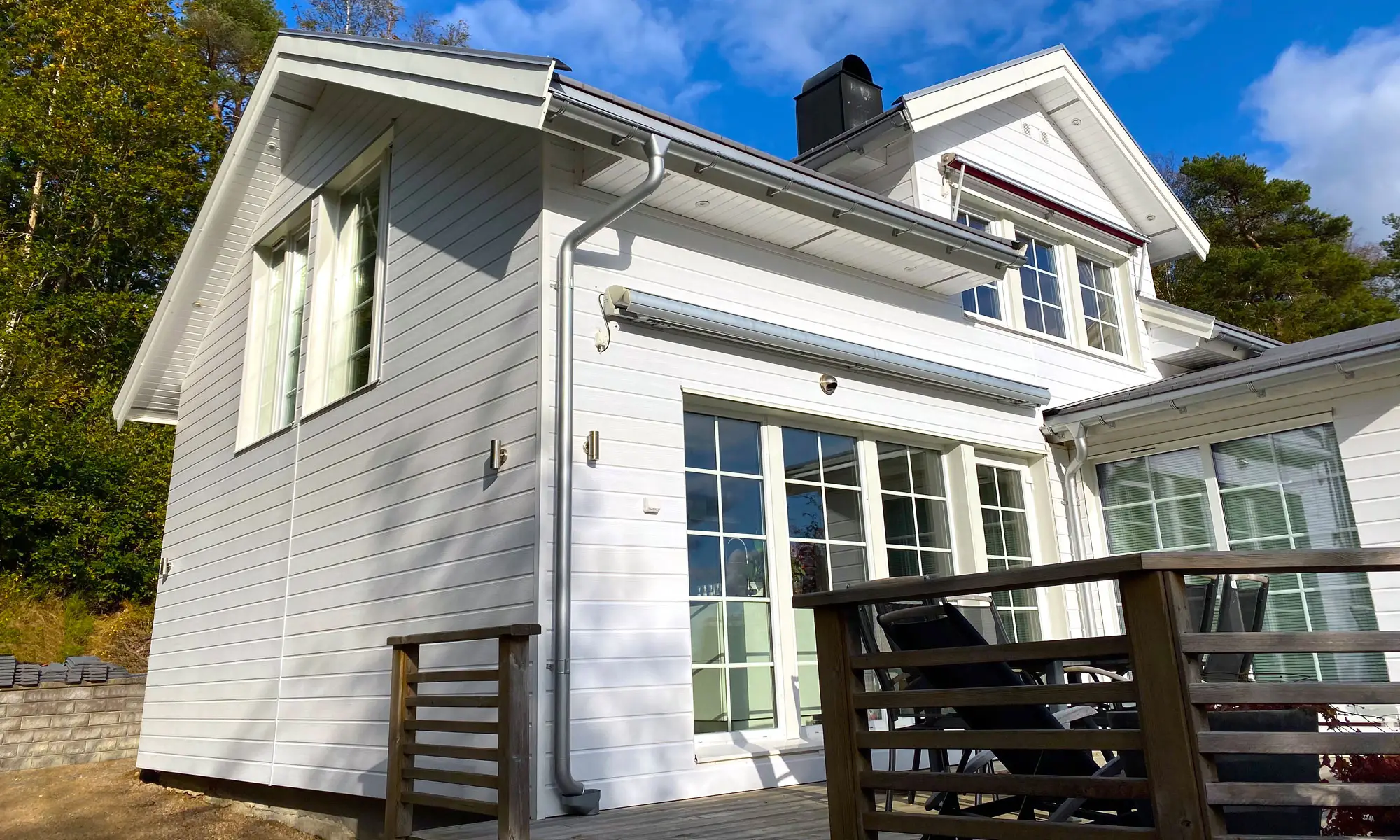 Läckert New England hus!