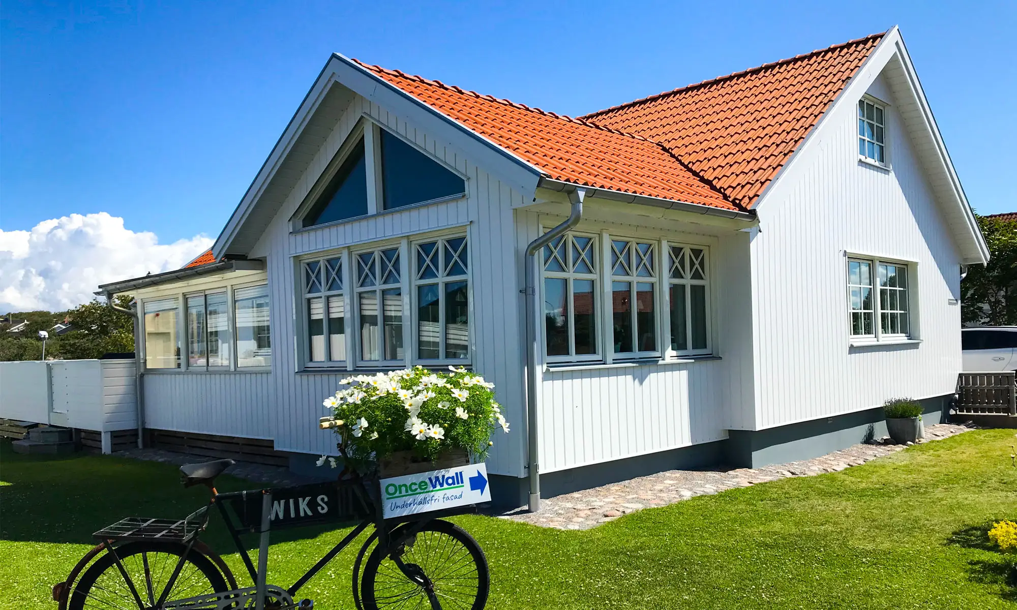 OnceWall cykel fasad