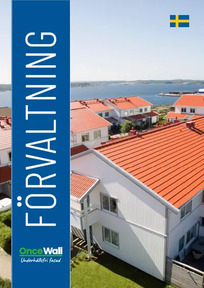 Fastighetsförvaltning, en broschyr i tryck form såväl som digital