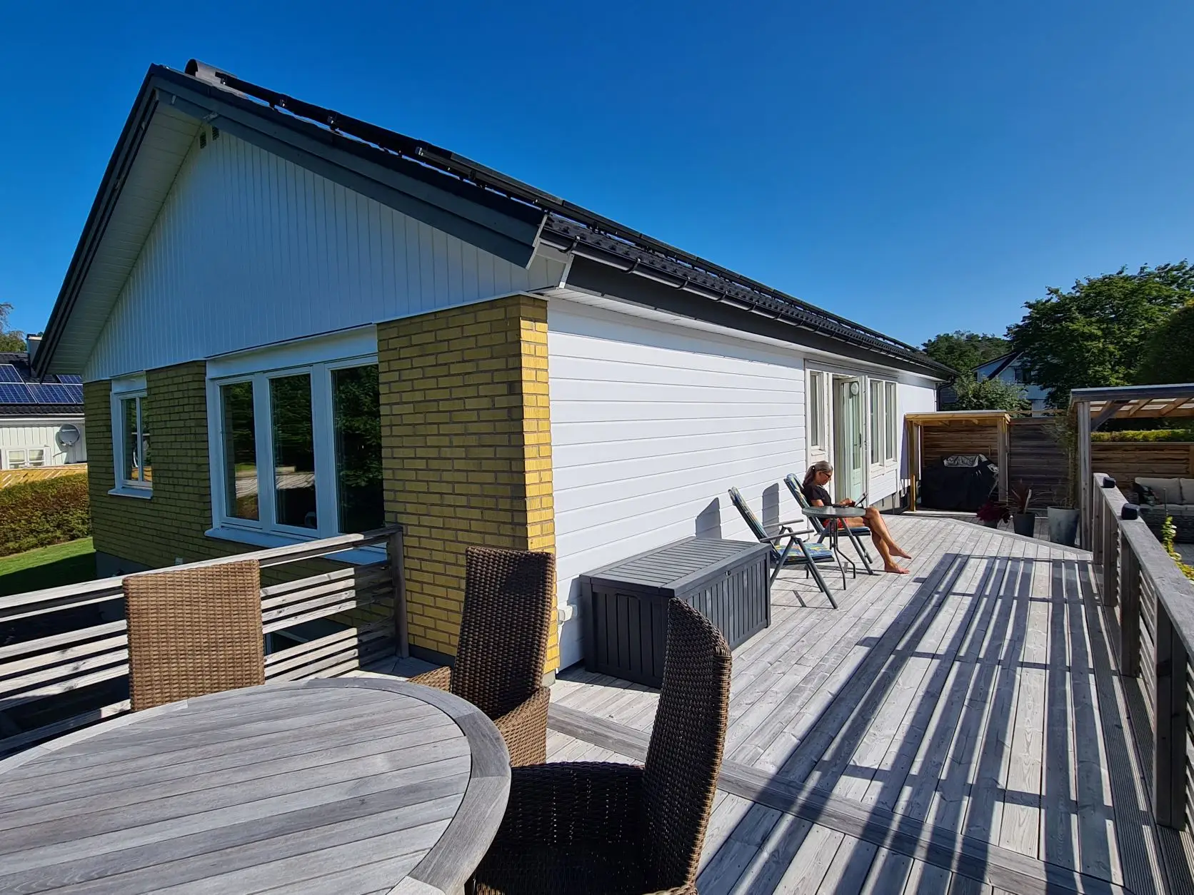 Vallda OnceWall med tegel