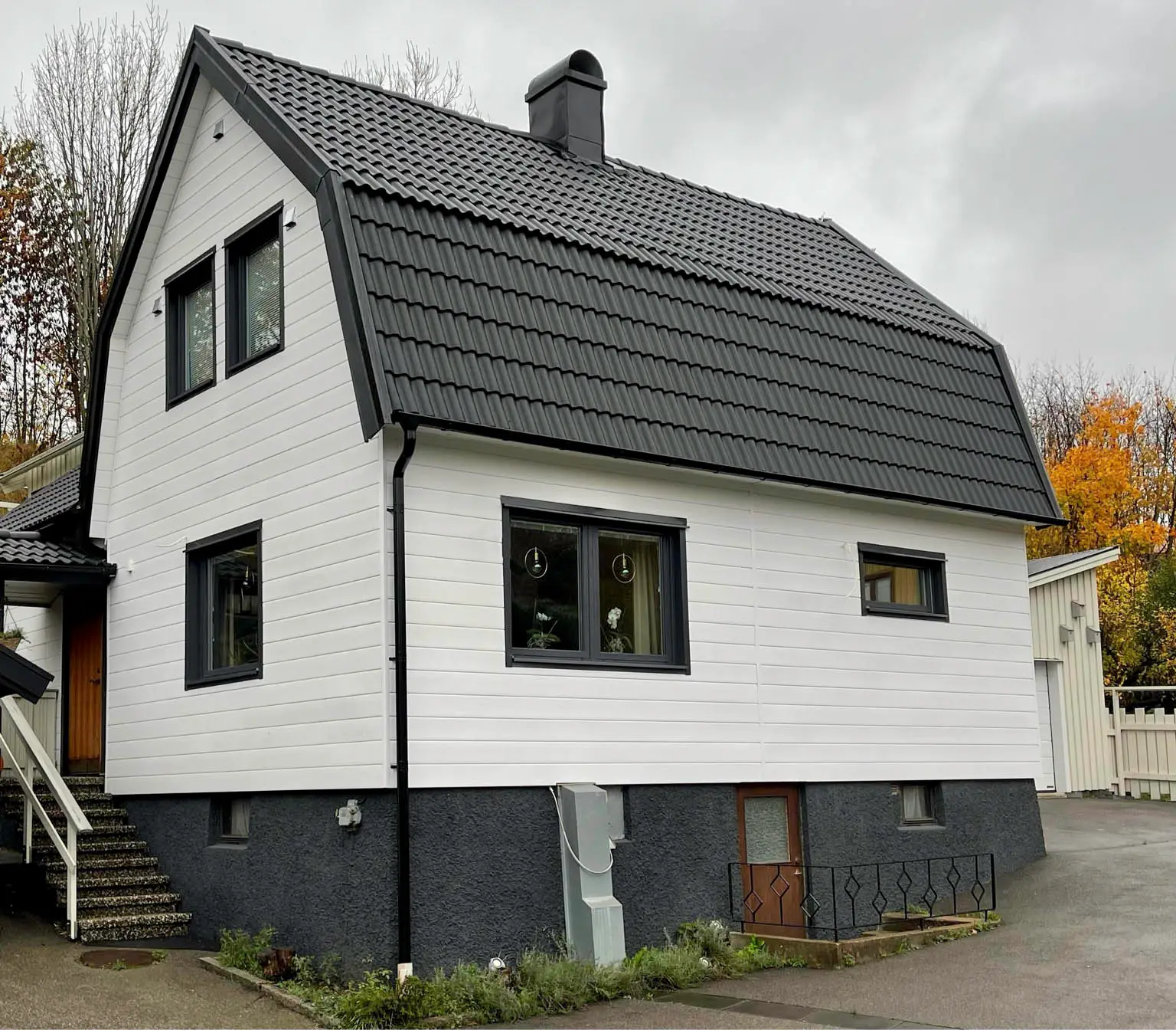 Med Mansardtak i Uddevalla