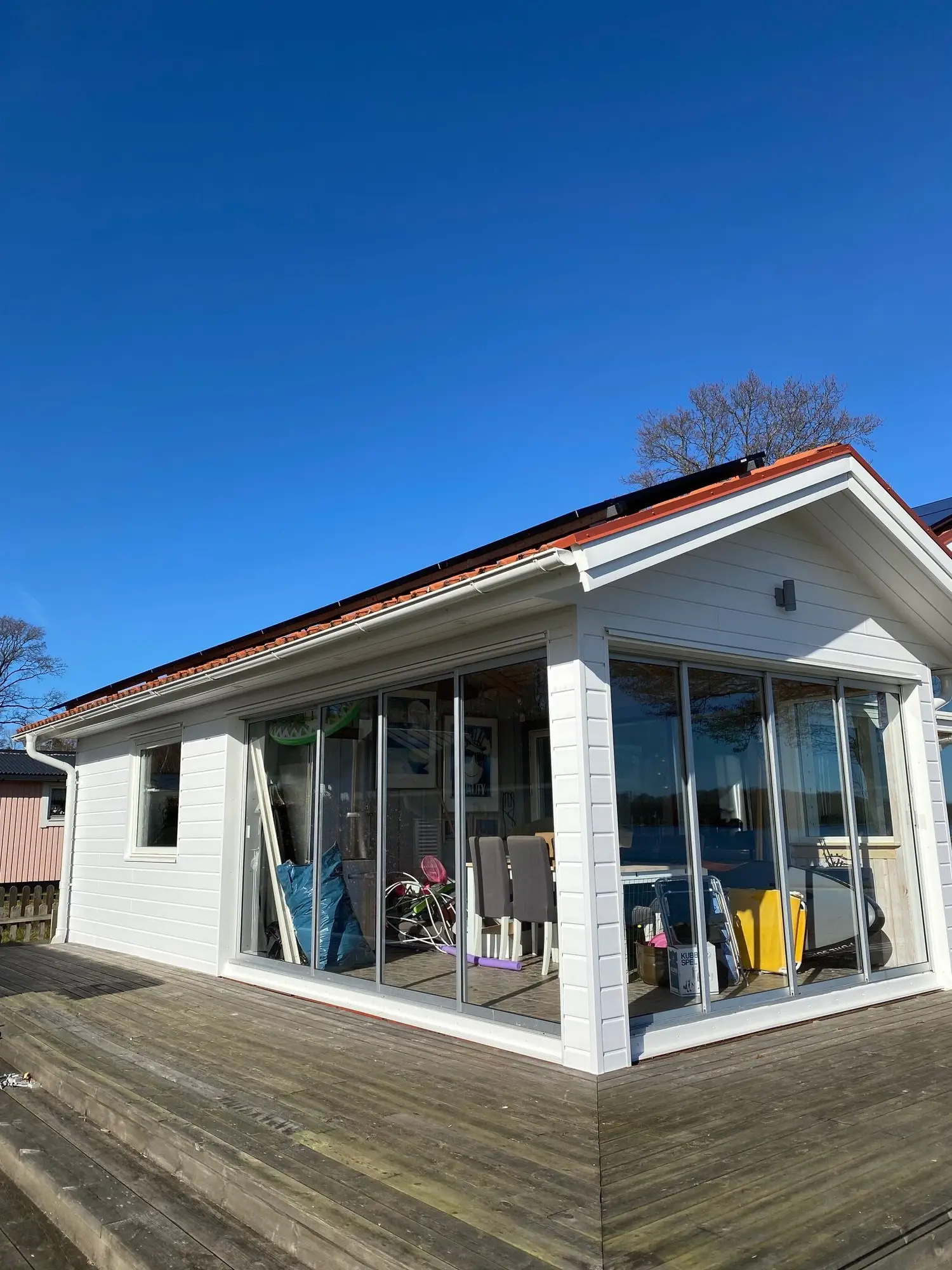 Underhållsfritt uterum