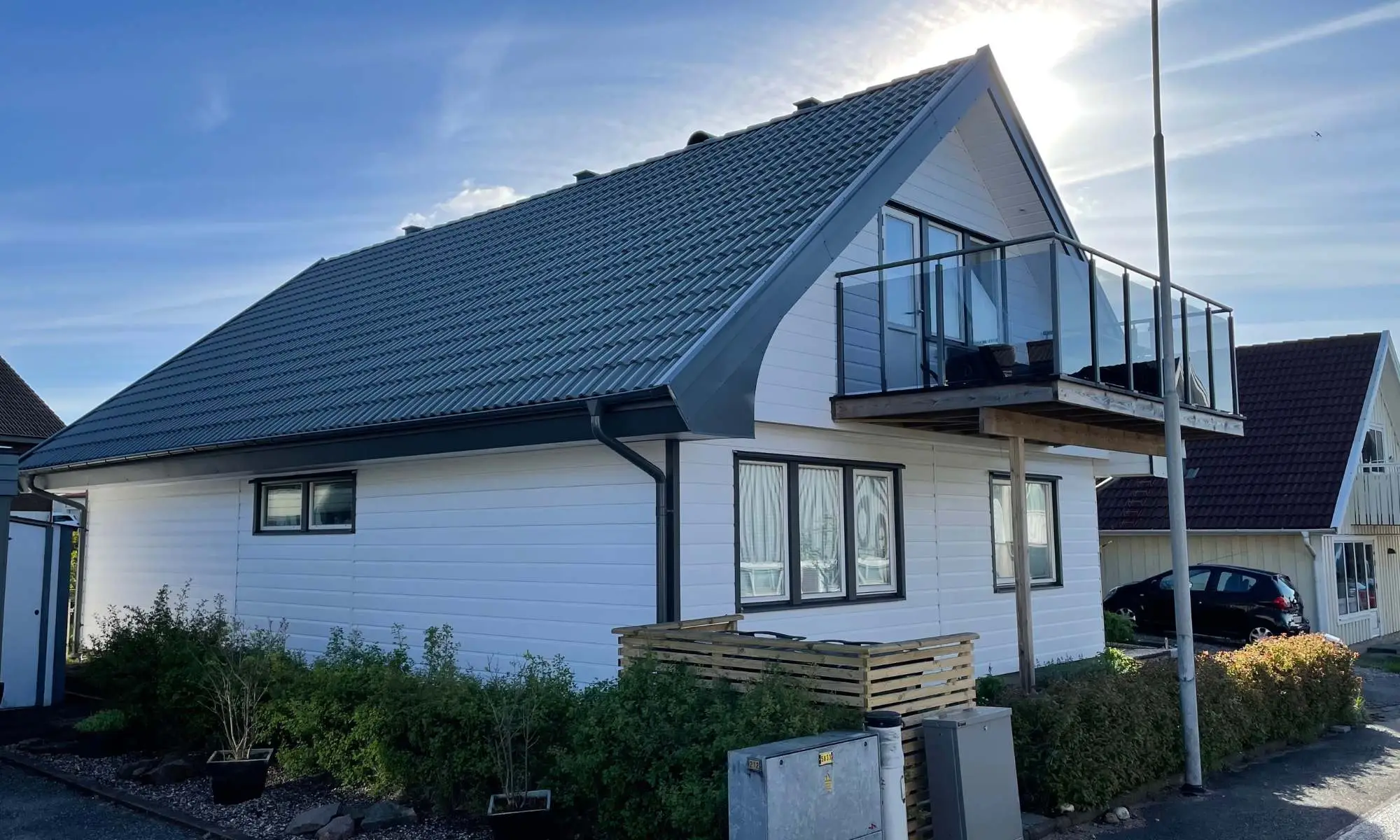 Mycket Bred fasadpanel i Kungshamn