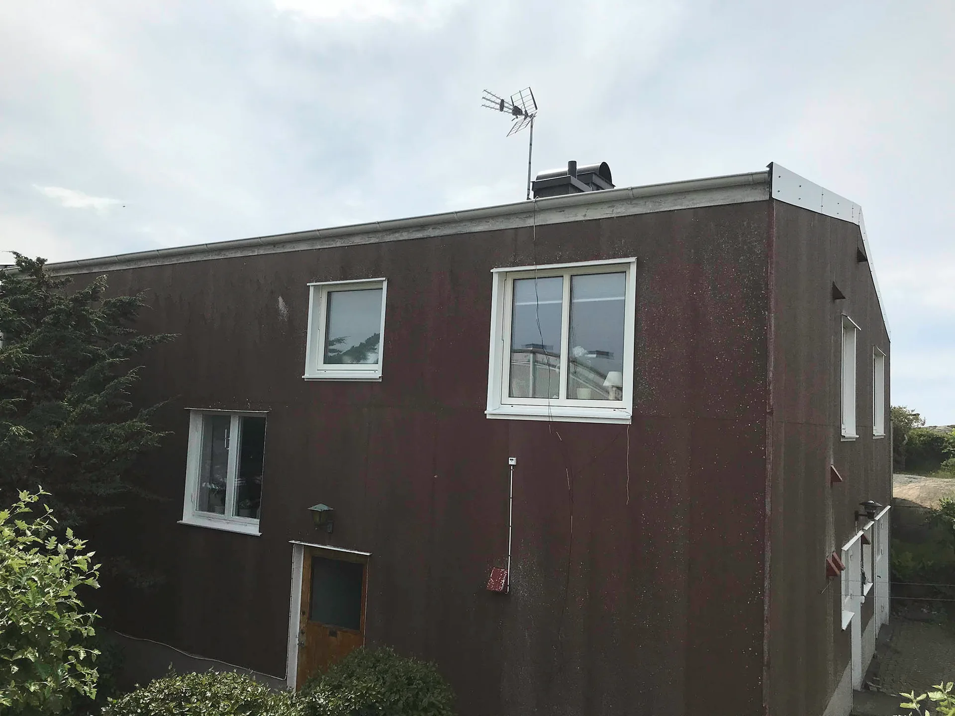 Stenskivor som är på väg att få tålig liggande panel från OnceWall