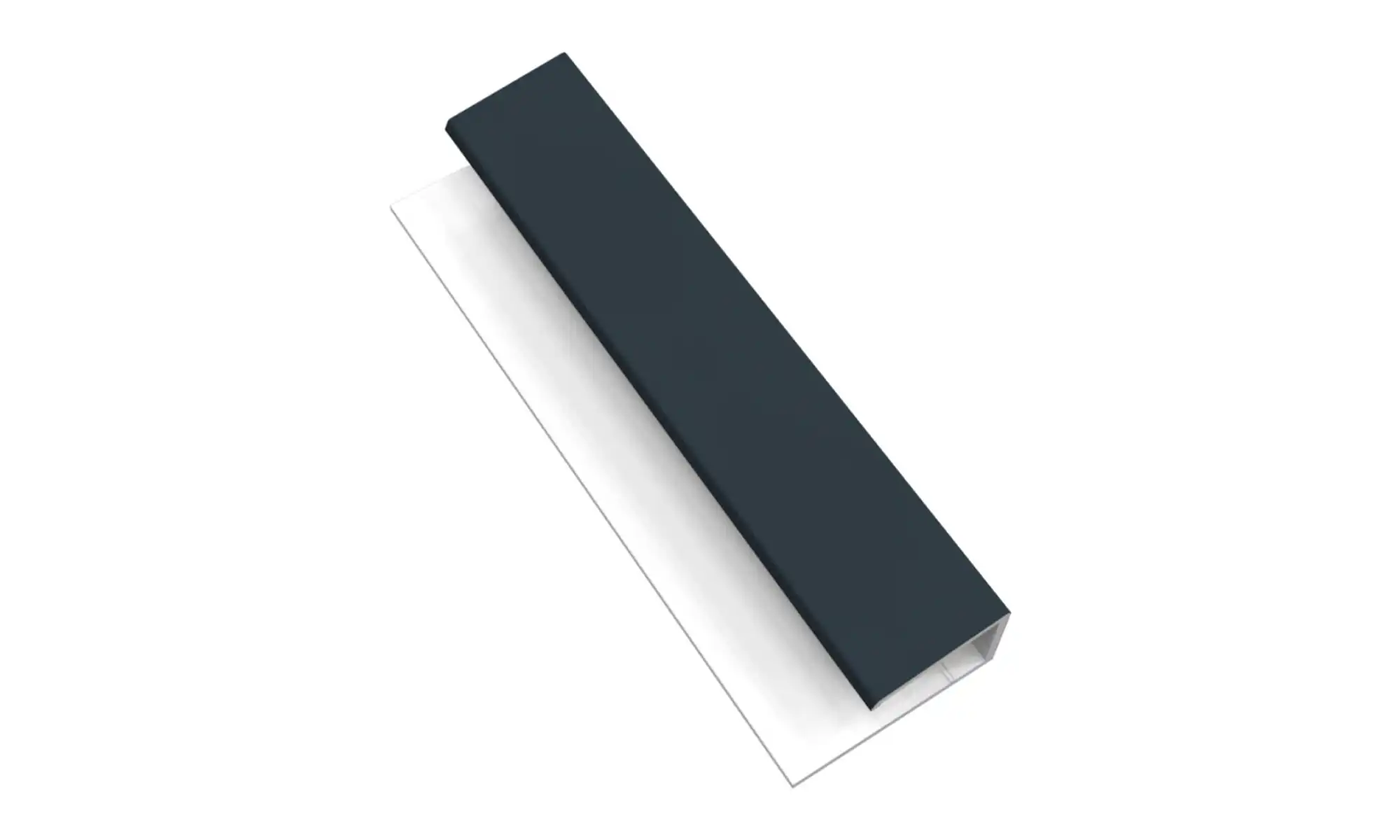 U-Profil (1 Del) PVC/PVC Folierad Antracitgrå SPECIAL extra bild 1