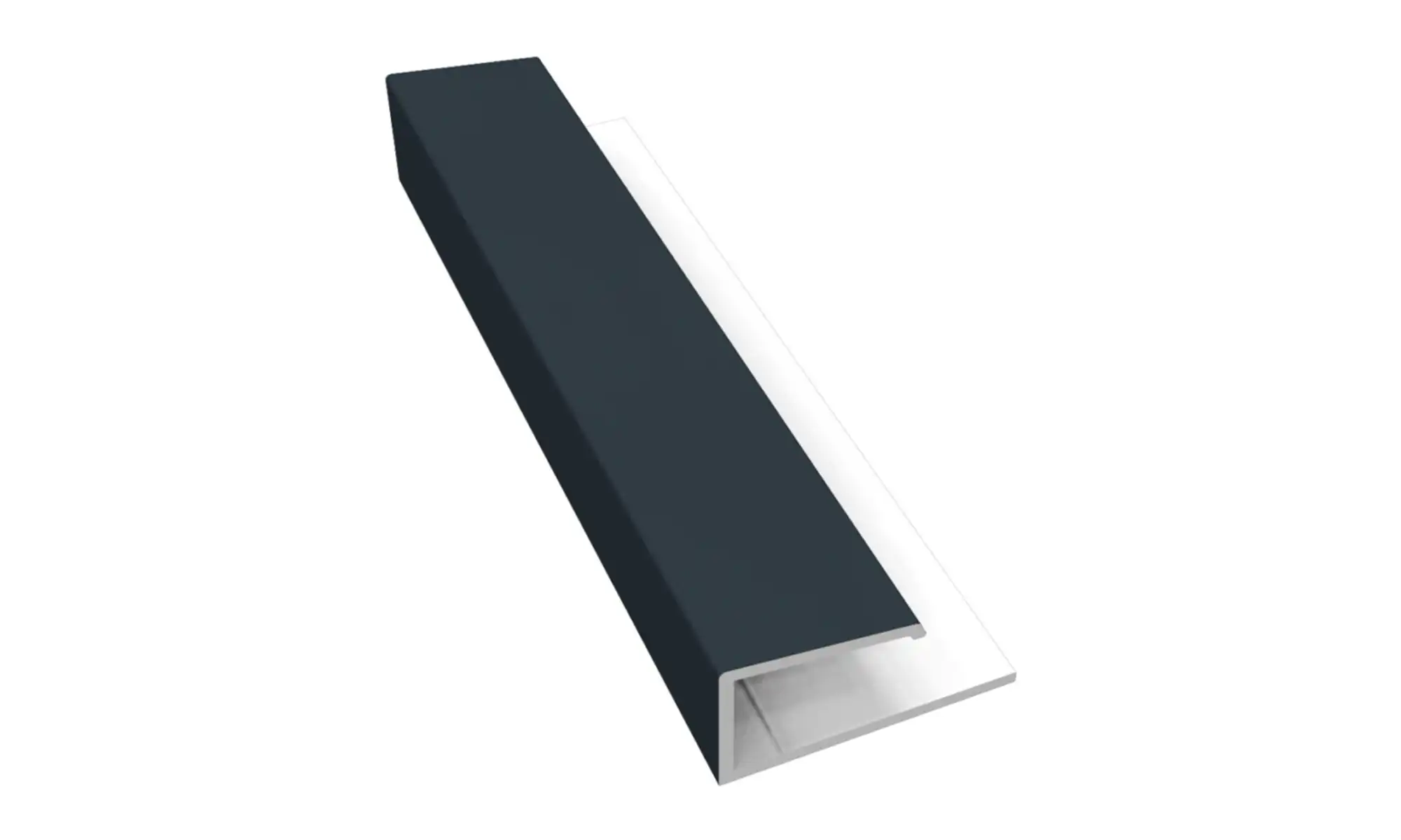 U-Profil (1 Del) PVC/PVC Folierad Antracitgrå SPECIAL extra bild 2