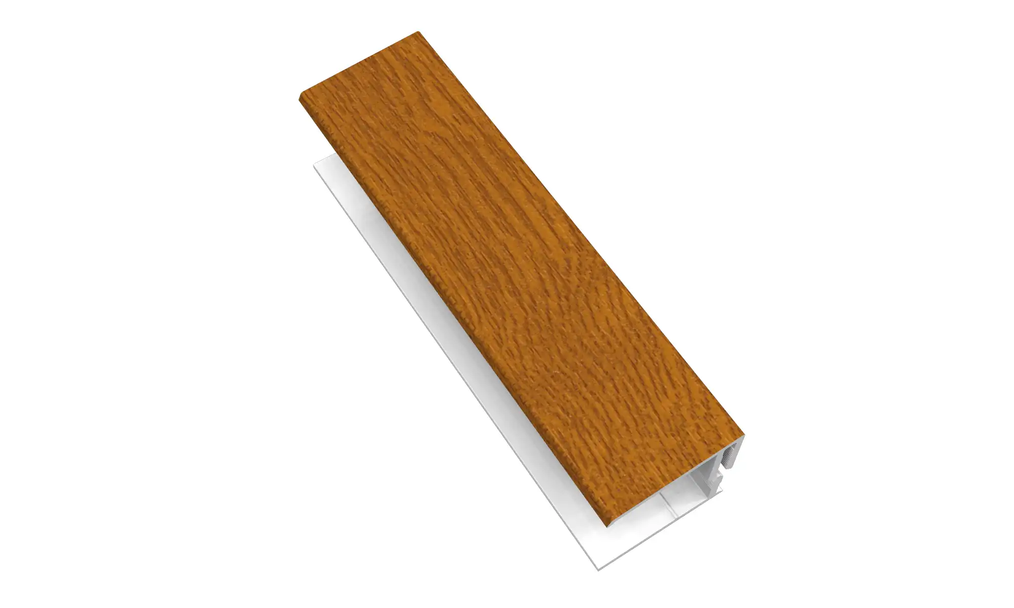 U-profil (2 del) PVC/PVC Folierad Ljus ek extra bild 3