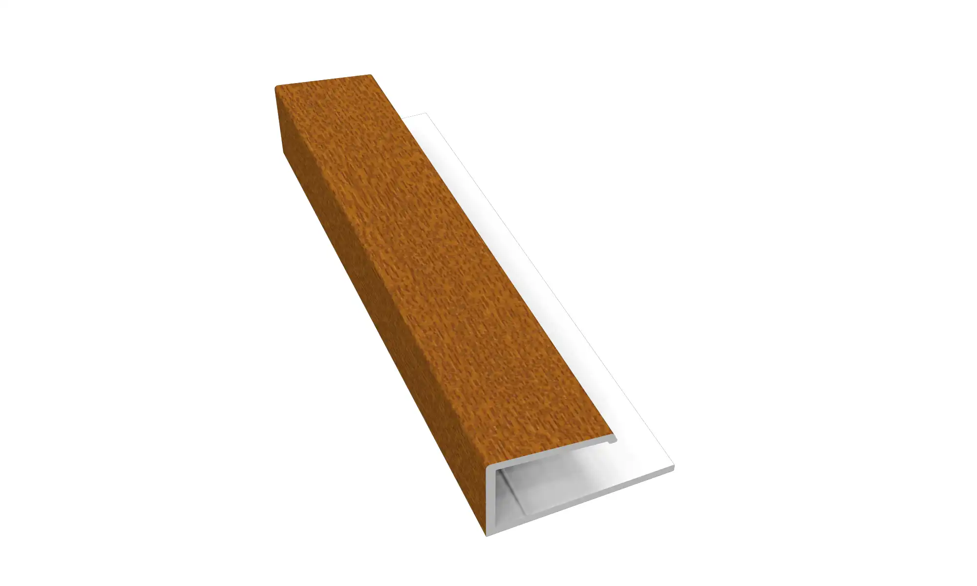 U-Profil (1 Del) PVC Folierad Ljus ek extra bild 2