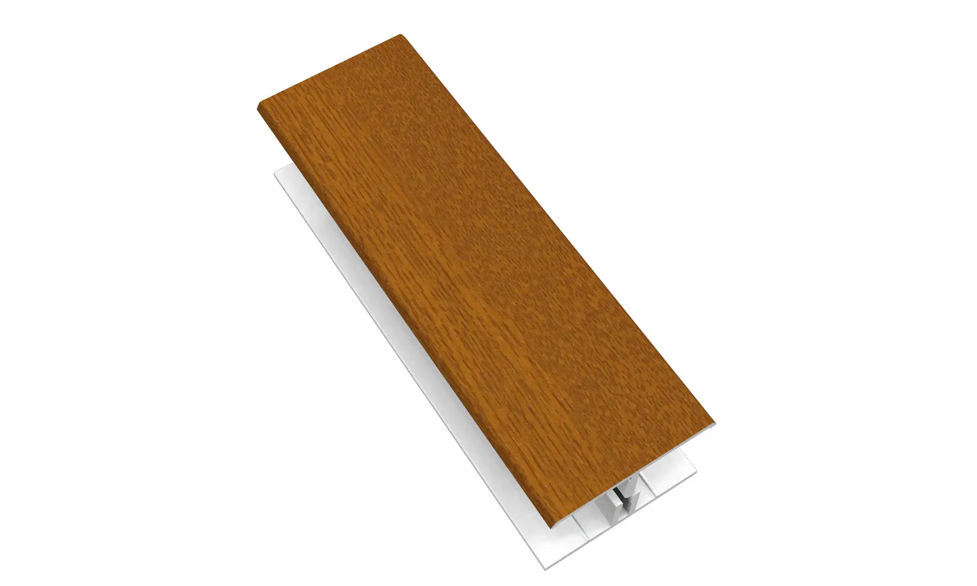 H-Profil (2 Del) PVC/PVC Folierad Ljus ek extra bild 3