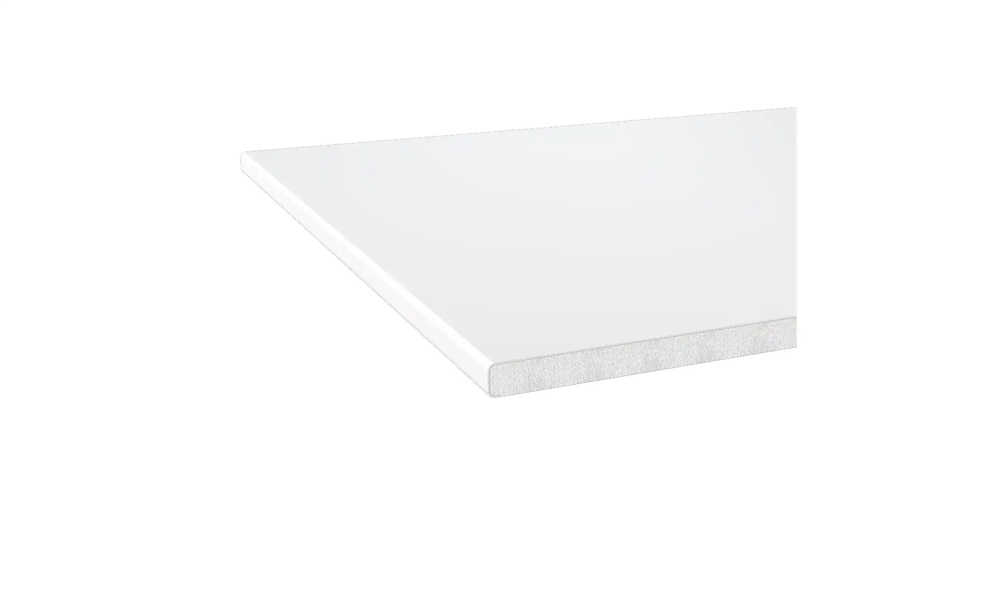 Simspanel slät massiv Vit 40 cm extra bild 2