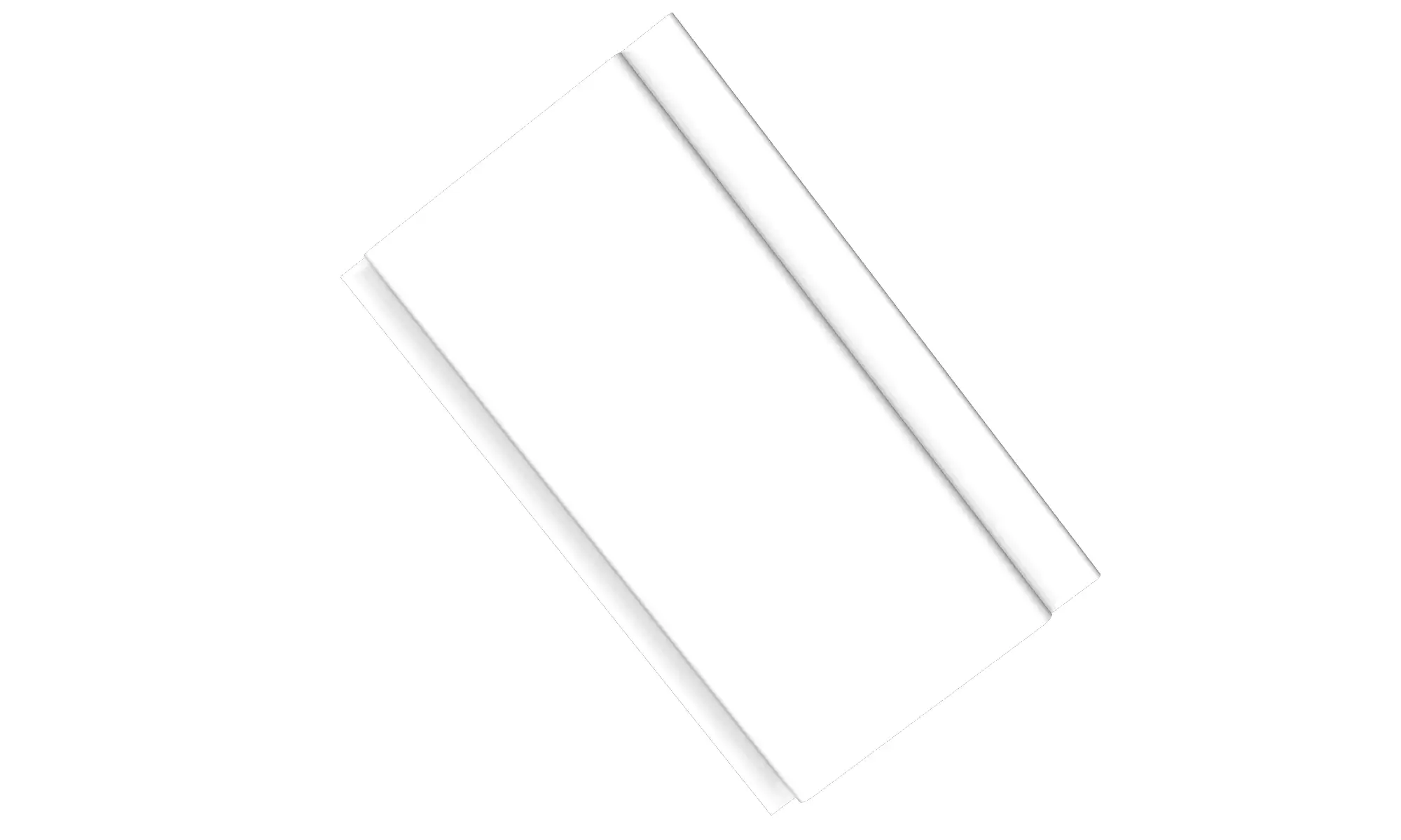 Simspanel Vit 10cm extra bild 3